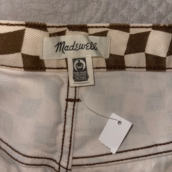 NWT Patterned Madewell Jeans - Picture 1 of 4